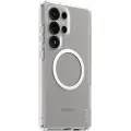 PanzerGlass Flagship Case Transparent Urban Combat w. White QI Compatible Samsung Galaxy S25 Ultra