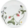 Kähler Desserttallerken HAMMERSHOI SUMMER - SUMMER BERRIES 22 cm, hvid, porcelæn, Kähler