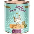 Terra canis Kornfrit 6 x 800 g - Kylling med pastinak, mælkebøtte & brombær