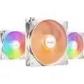 be quiet! LIGHT WINGS LX White (3-pack) - Kabinet køler - 120mm - Hvid med RGB - 25 dBA