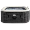 Intex Udendørs Hot Tub Bubbias Graystone Deluxe Til 4 Personer 795l 211x211x71 Cm