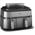 Philips Series 5000 NA555 - double hot air fryer - silver