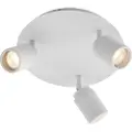 QAZQA Moderne badeværelsesspotlight hvid 3-lys IP44 - Ducha
