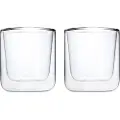 Blomus - Espressoglas Nero 200 ml 2 pak - Transparent - Kopper & krus - - Homeroom