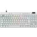 Logitech G PRO X TKL - Magnetic Analog - Linear - Gaming Tastatur - Uden Numpad - Nordisk - Hvid