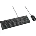 Kensington Kablet KM100 EQ-sæt med tastatur og mus Pan-nordisk layout - Tastatur & Mus sæt - Nordisk - Sort
