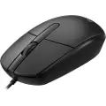 Sandberg USB Mouse - Mus - Optisk - 3 knapper - Sort