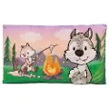 Nici Ulv Winny & Chipmunk Jojo Pude 43x25 Cm