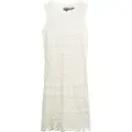 Superdry Superdrytil kvinder. W8011857A Hvid hæklet minikjole (XS), Casual, Uden ærmer/stropper, Økologisk bomuld, Bæredygtig