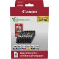 Canon Blæk Photo Value Pack Pgi-530/cli-531 + Papir Pp-201 50stk