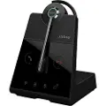 Jabra Engage 65 Se Headset Trådløs Ørekrog, Headset Kontor/callcenter Sort Sort