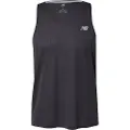 New Balance New Balancetil mænd. MT41250 Athletics T-shirt sort (XL), Sport, Løb, Multisport, Uden ærmer/stropper, Genanvendt polister, Bæredygtig
