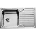 Teka Classic 1c 1e Rectangular Vask Med Afdrypning