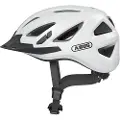 ABUS Urban-I 3.0, cykelhjelm, mat hvid