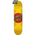 Santa Cruz Classic Dot 7.75" Skateboard deck gul