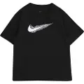 Nike Kortærmet Nike Multi Dri-FIT-overdel til større børn (drenge) - sort