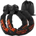 Vevor Soft Shackle Synthetic Recovery Rope 2PCS 1/2"x22" 44092lbs brudstyrke
