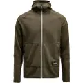 Lundhags Tived Merino Hoodie M, mellemlag, herre, grøn