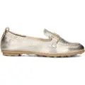 Hispanitas Hispanitastil kvinder. HV254027 Golden Bombay Mokkasiner i læder (36), Guldfarvet, Fast, Ingen, Casual
