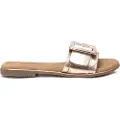 Carmela Carmelatil kvinder. 16240602-ORO Sandaler i gyldent læder 162406 (36), Guldfarvet, Fast, Ingen, Casual