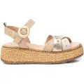 Carmela Carmelatil kvinder. 16235203-BEIGE Sandaler i læder 162352 beige (36), 3-5 cm, Spænder, Casual