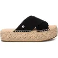 Xti Xtitil kvinder. 14364003-NEGRO Sandaler i læder 143640 sort (38), 3-5 cm, Ruskind, Ingen, Casual