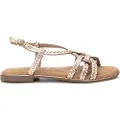 Carmela Carmelatil kvinder. 16238802-ORO Sandaler i læder 162388 gyldne (40), Guldfarvet, Fast, Spænder, Casual