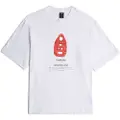 G-Star G-Startil mænd. D24429-C336-H285 Archive Print Boxy T-shirt hvid (XXL), Casual, Korte ærmer, Økologisk bomuld, Bæredygtig