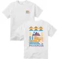 Passenger Cutout Organic Cotton T-shirt hvid