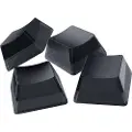 Razer Phantom Keycap Upgrade Set - Unique Stealth Pudding Design for Shine-through Razer Chroma RGB Lighting - Unique stealth design - Translucent sides - Bottom-lasered legends - Black