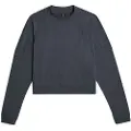 G-Star G-Startil kvinder. D26611-D601-860 Konstrueret T-shirt grå (M), Casual, Lange ærmer, Økologisk bomuld, Bæredygtig