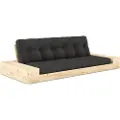 Karup - Base Sovesofa m. 2 sidebokse Tre-personers - Grå - Sovesofaer - - Homeroom