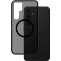 PanzerGlass Flagship Case Urban Combat Smokey w. Black QI Compatible Samsung Galaxy S24+
