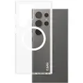 PanzerGlass Flagship Case Transparent Urban Combat w. White QI Compatible Samsung Galaxy S24 Ultra