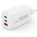 Hama Mini Qc+pd+gan Usb-a Og Usb-c Vægoplader 100w