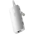 Linq Byelements 8in1 PRO 140W USB-C Multiport Hub | Space Grey-White