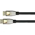 Python 2.0 Flettet Displayport-kabel 1 M