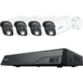 Reolink Nvs8-8mb4 Security System 8ch Nrv + 4x P330 4k Poe Kamera