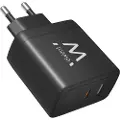 Ewent Ew1330 Usb-a Og Usb-c Vægoplader