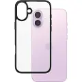 PanzerGlass iPhone 16 Plus PanzerGlass HardCase Cover - sort/gennemsigtig