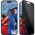 PanzerGlass Privacy Screen Protector iPhone 16 Plus | Ultra-Wide Fit