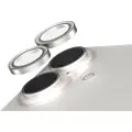 PanzerGlass Camera Lens Protector Glitter Silver iPhone 16 | 16 Plus