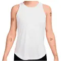 Nike Tempo Dri-FIT-løbetanktop til kvinder - hvid