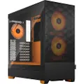 Fractal Design Pop Air Tower Sort, Orange Tower Orange, Sort