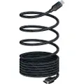 Unisynk Magroll Magnetic Lightning Cable 2m. Sort
