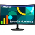 Samsung 24" Essential S3 - 1920x1080 (FHD) - 100Hz - VA - Curved