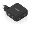 Aisens Asch-140w3p031-bk Usb-a-og Usb-c-vægoplader