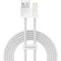 Baseus Dynamic cable USB to Lightning 2.4A 2m (White)