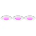 Philips Hue Slim indbygningsspot 90 mm - 3 pak