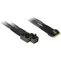 Inter-Tech Sff-8654 To 2x Sff-8643 Adapter Cable 0.75m